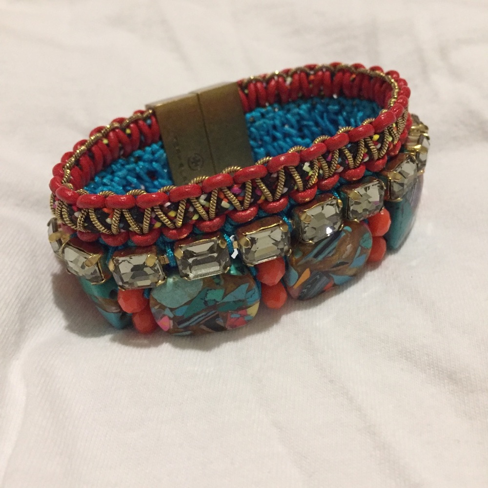 TORY BURCH | Beaded Rhinestone Bracelet